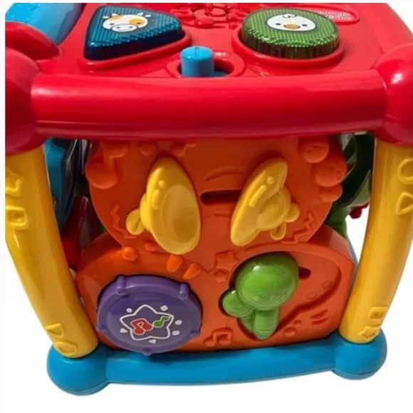VTech Busy Learning Activity Cube Musical Multicolor - Picture 3 of 4